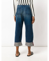 Golden Goose Deluxe Brand Stone Washed Cropped Jeans