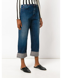 Golden Goose Deluxe Brand Stone Washed Cropped Jeans