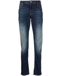 Armani Exchange Stonewashed Slim Fit Jeans