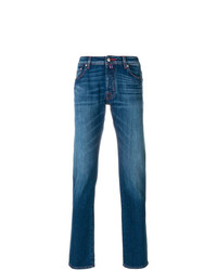 Jacob Cohen Stonewashed Slim Fit Jeans