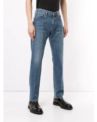 Giorgio Armani Stonewashed Tapered Jeans