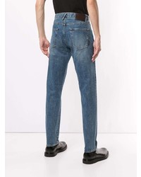 Giorgio Armani Stonewashed Tapered Jeans