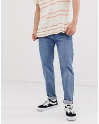 Pull&Bear Straight Fit Jeans In Blue