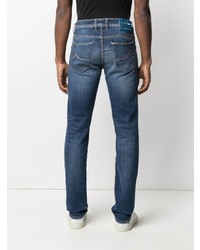 Jacob Cohen Straight Leg Cotton Jeans