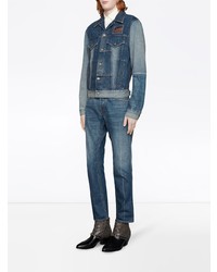 Gucci Straight Leg Cropped Jeans