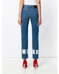 MSGM Straight Leg Ed Jeans