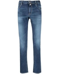 Jacob Cohen Straight Leg Mid Rise Jeans