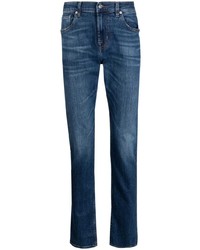 7 For All Mankind Straight Leg Slim Cut Jeans