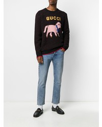 Gucci Straight Leg Slim Fit Jeans