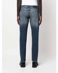 Emporio Armani Straight Leg Stonewash Jeans