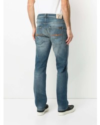 Nudie Jeans Co Straight Leg Washed Jeans