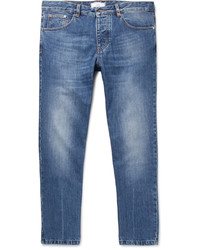 Ami Tapered Cropped Denim Jeans