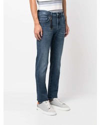 Incotex Tapered Leg Stretch Cotton Jeans