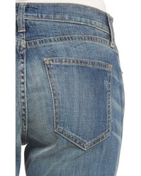 Current/Elliott The Cropped Straight Released Hem Jeans