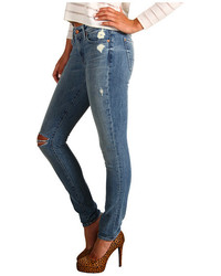 7 For All Mankind The Skinny W Squiggle In Authentic Oceanside