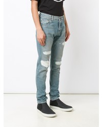 En Noir Thermal Patch Jeans