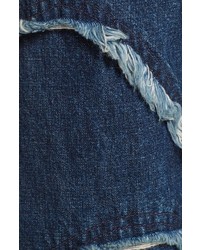 Rachel Comey Ticklers Frayed High Waist Crop Jeans