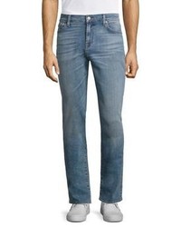 7 For All Mankind Tidal Wave Faded Slimmy Jeans