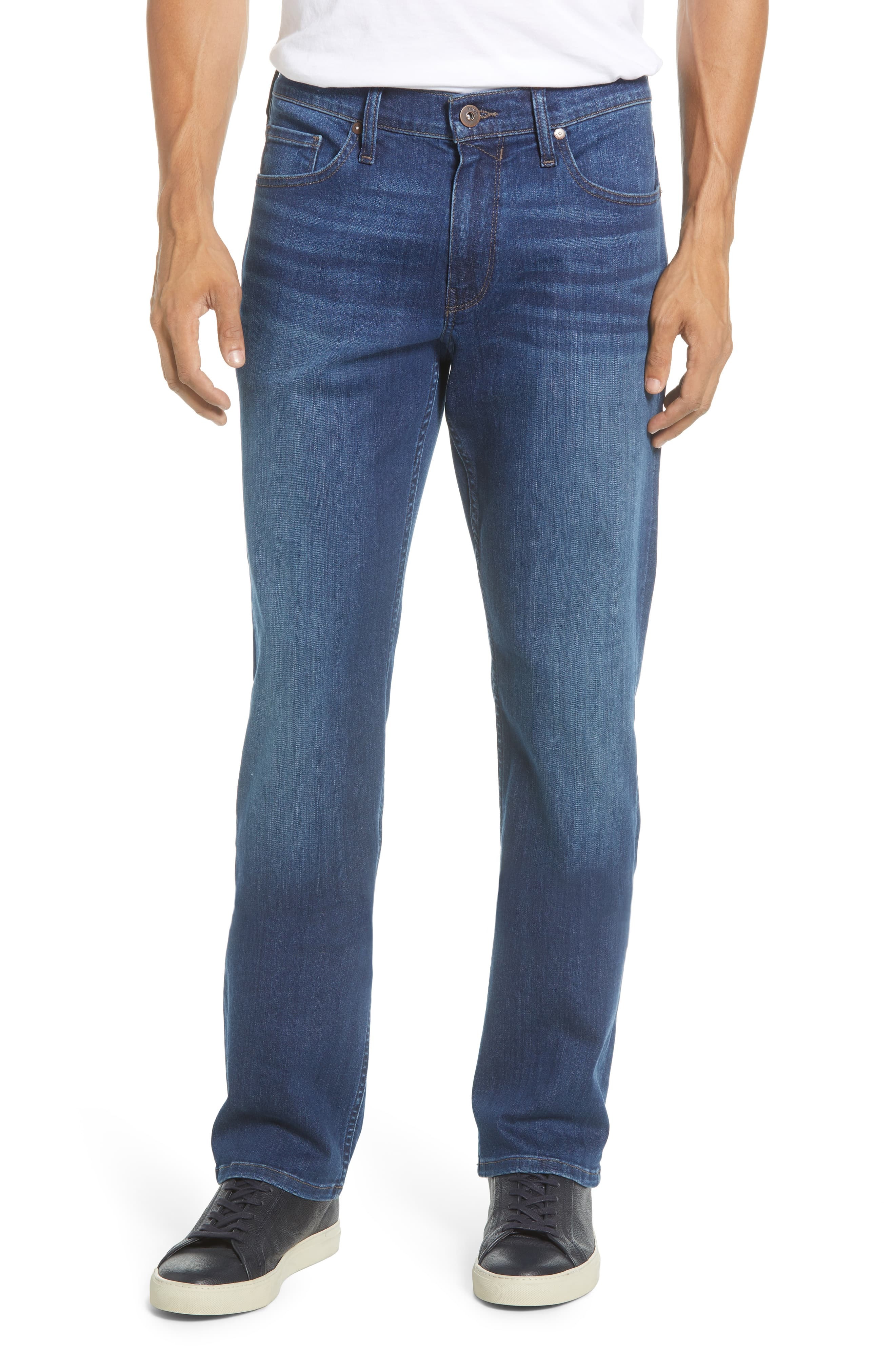 Paige Transcend Vintage Normandie Straight Leg Jeans, $140 | Nordstrom ...