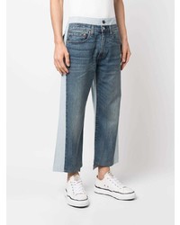 Junya Watanabe Two Tone Cropped Jeans