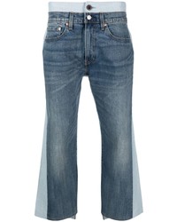 Junya Watanabe Two Tone Cropped Jeans