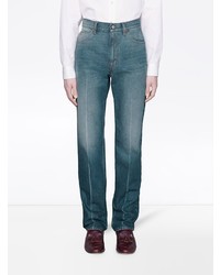 Gucci Washed Effect Straight Leg Jeans
