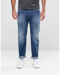 Diesel Waykee Straight Jeans 858k Mid Wash