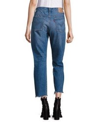 Levi's Wedgie High Rise Icon Cropped Boy Fit Jeans
