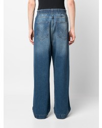 Ami Paris Wide Leg Cotton Jeans
