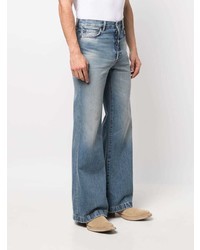 Acne Studios Wide Leg Denim Jeans