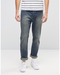 Cheap Monday Work Straight Jeans Sign Blue
