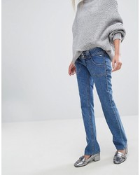 J Brand X Bella Freud Low Rise Straight Leg Jean