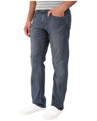 Mavi Jeans Zach Classic Straight Fit In Dark Chambray