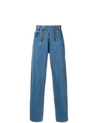 Gmbh Zip Detail Slouched Jeans