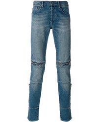 Givenchy Zip Trim Slim Fit Jeans