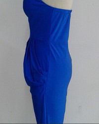 Strapless With Pockets Slim Jumpsuit