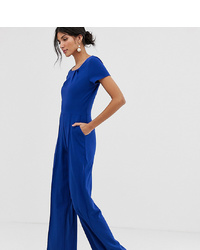 Paper Dolls Tall Twisted Neck Stretch Crepe Jumpsuit
