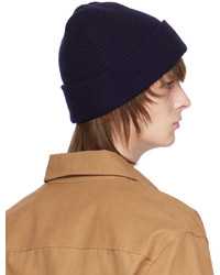 Norse Projects Navy Norse Beanie