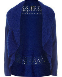 Dorothy Perkins Blue Waterfall Knit Cardigan