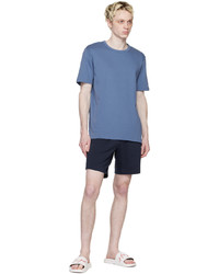 Hugo Blue Bonded T Shirt