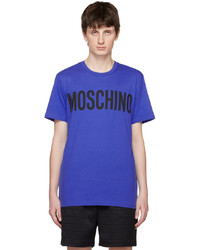 Moschino Blue Crewneck T Shirt