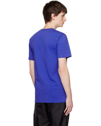 Moschino Blue Double Question Mark T Shirt