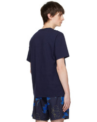 Saturdays Nyc Blue Fundatal Standard T Shirt