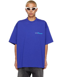 Vetements Blue Only T Shirt