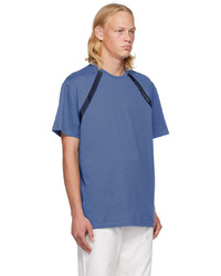 Alexander McQueen Blue Selvedge Tape T Shirt