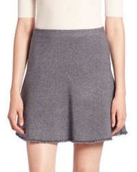 Theory Lotamee Frayed Knit Skirt
