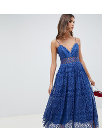 ASOS DESIGN Lace Cami Midi Prom Dress
