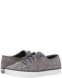 Sperry Seacoast Heavy Linen Lace Up Casual Shoes