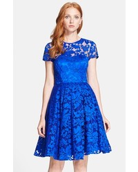 Ted Baker London Caree Lace Fit Flare Dress