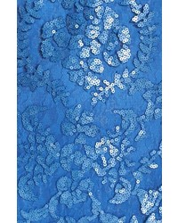 Tadashi Shoji Sequin Illusion Lace Dress